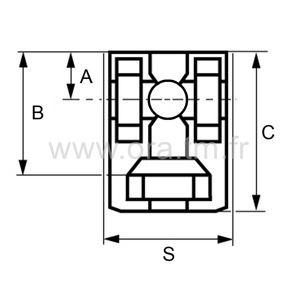 MC3 25X25X1,5 M8/5