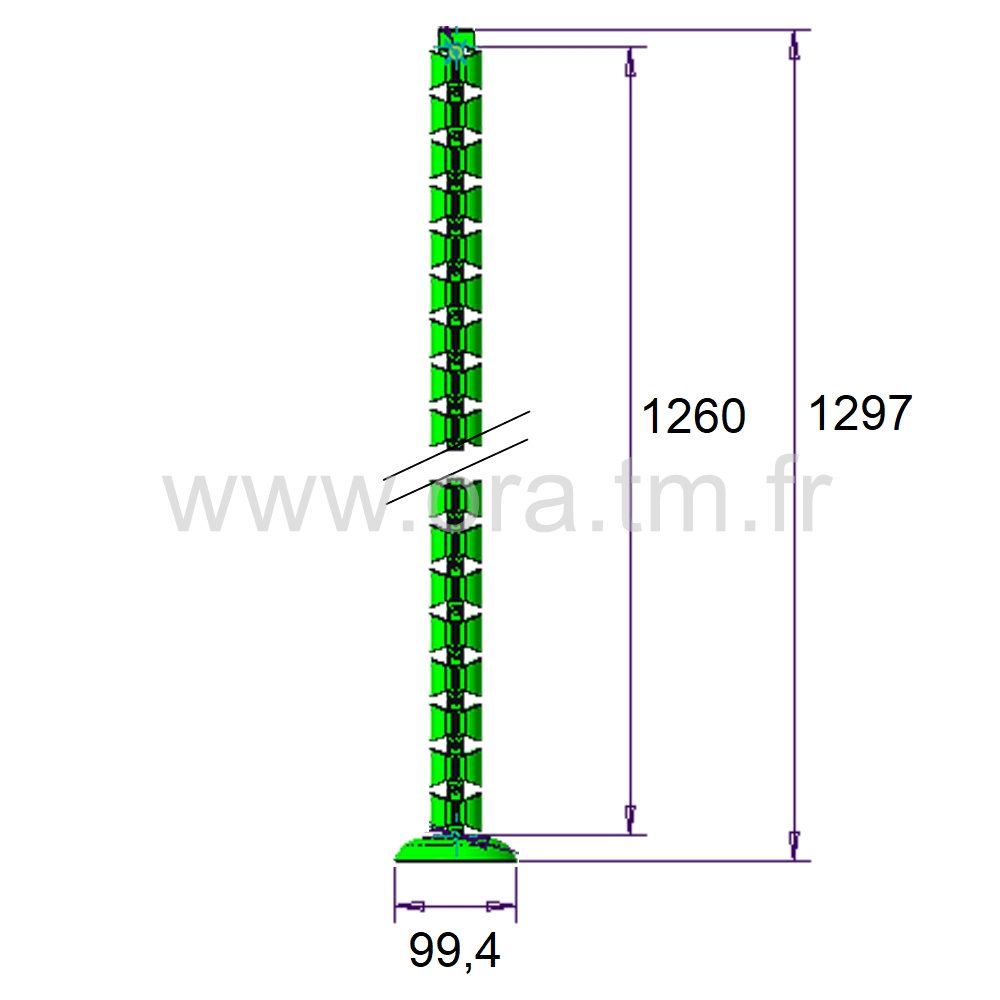 CKS - CABLE ET PASSAGE DE CABLE - GUIDES CABLES ARTICULES