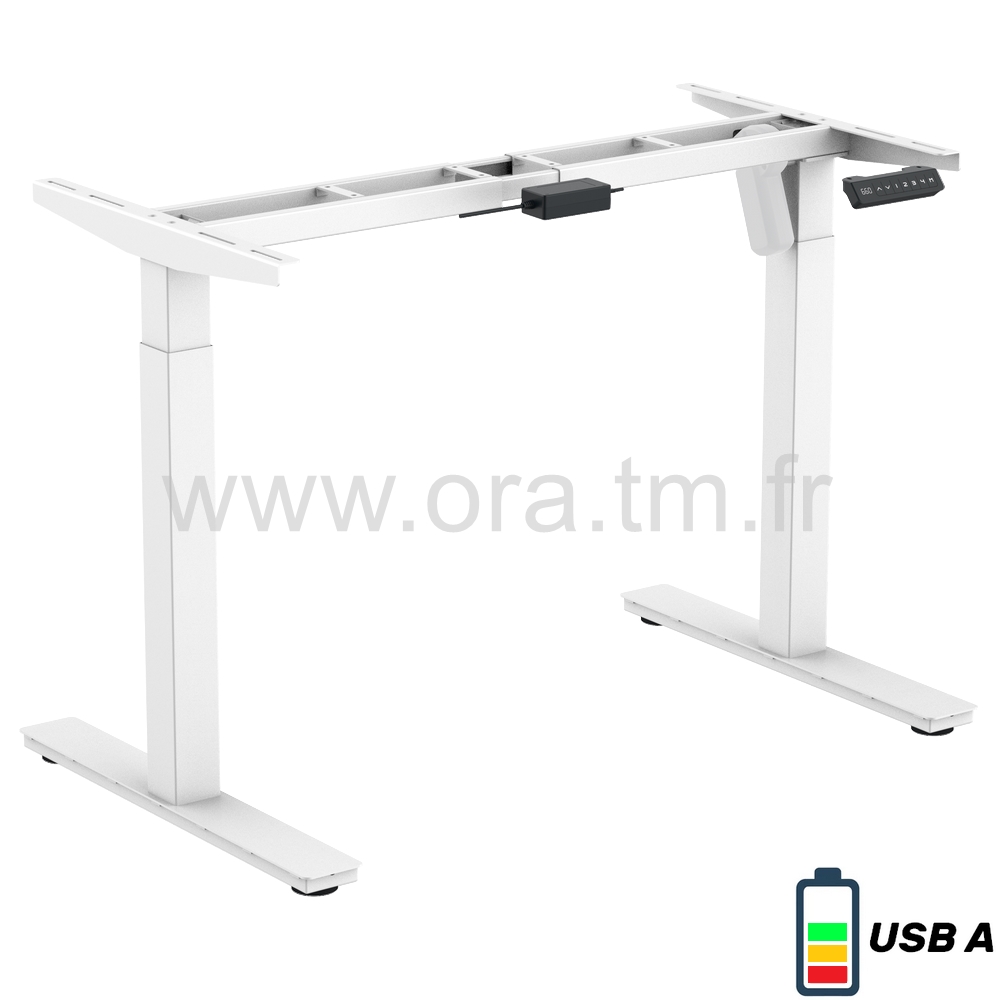 DESK1A - STRUCTURE TABLE REGLABLE - ELECTRIQUE 1 MOTEUR