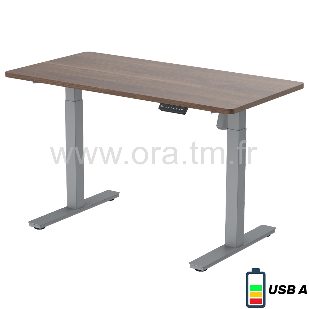 DESK1A - STRUCTURE TABLE REGLABLE - ELECTRIQUE 1 MOTEUR