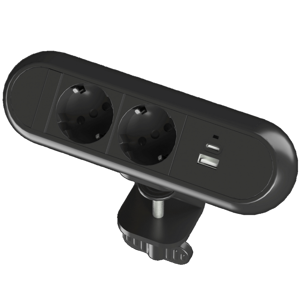 EPLUG - ACCESSOIRES DE BUREAU - MULTIPRISES SUR PINCE