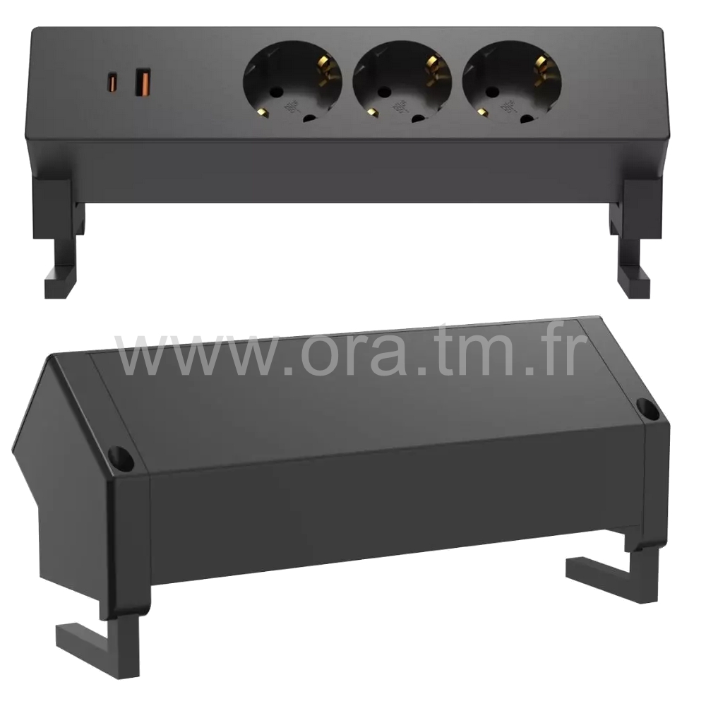 POWER - ACCESSOIRE DE BUREAU - MULTIPRISES SUR PINCE