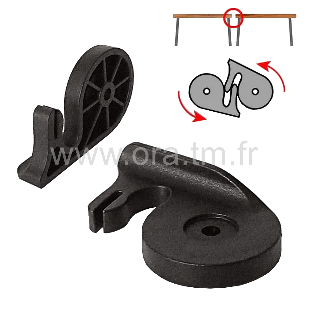 RLTA - ACCESSOIRES DE FIXATION - RELIEUR POUR TABLE