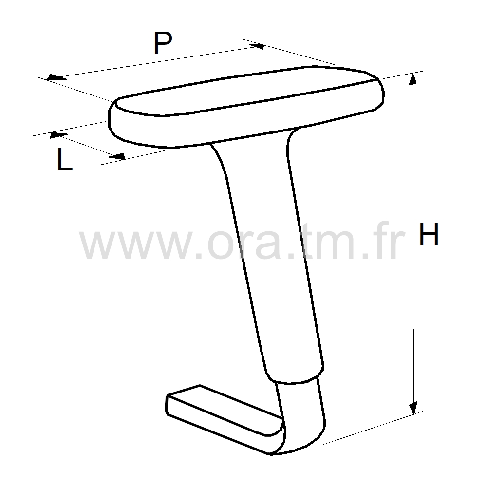 ARM170 - ACCOUDOIR & MANCHETTE - ACCOUDOIR REGLAGE 3D