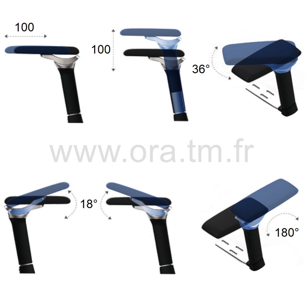 ARM360 - ACCOUDOIR & MANCHETTE - ACCOUDOIR REGLAGE 4D 5D