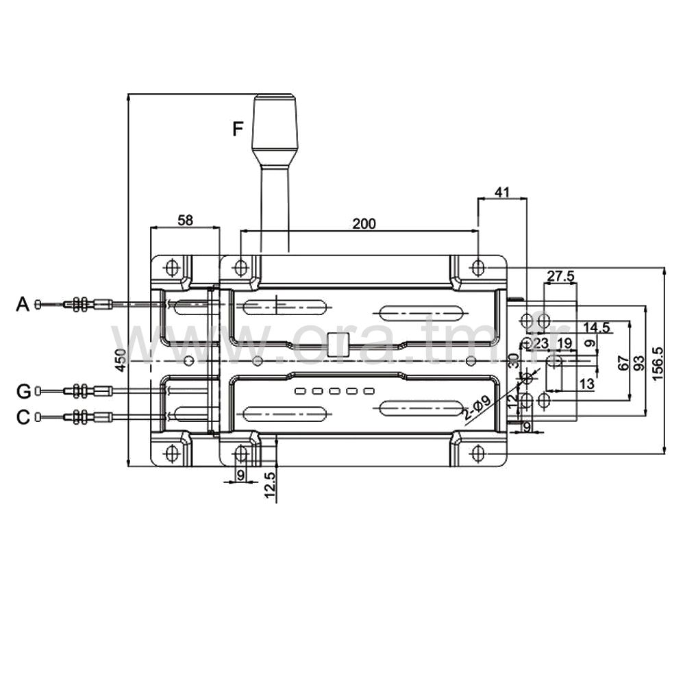 MSY787 - MECANISME - REGLAGE SYNCHRONE