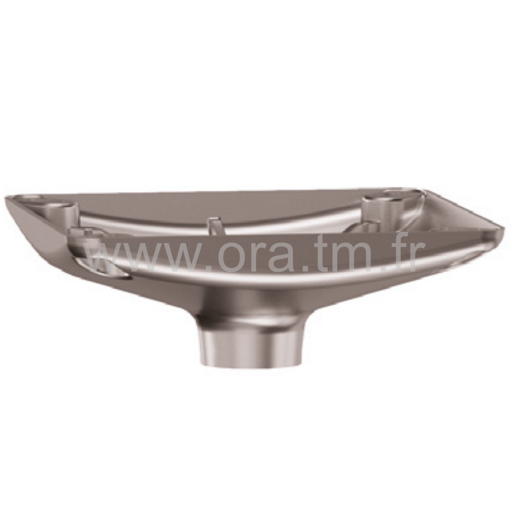 PLAP - PLATINE PORTE ASSISE - CARRE CONE DIRECT