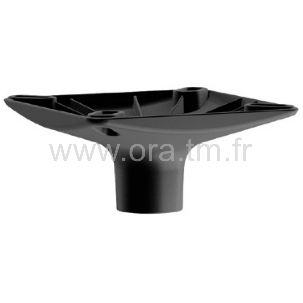 PLAP - PLATINE PORTE ASSISE - CARRE CONE DIRECT