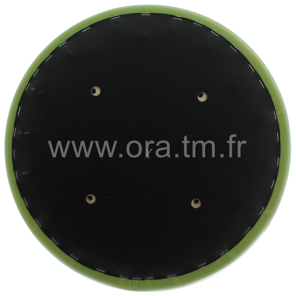 POUFT - ASSISE DOSSIER TAPISSE - ASSISE CYLINDRIQUE