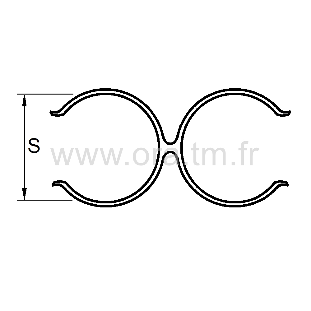 RLD - RELIEUR A PINCES - TUBE CYLINDRIQUE